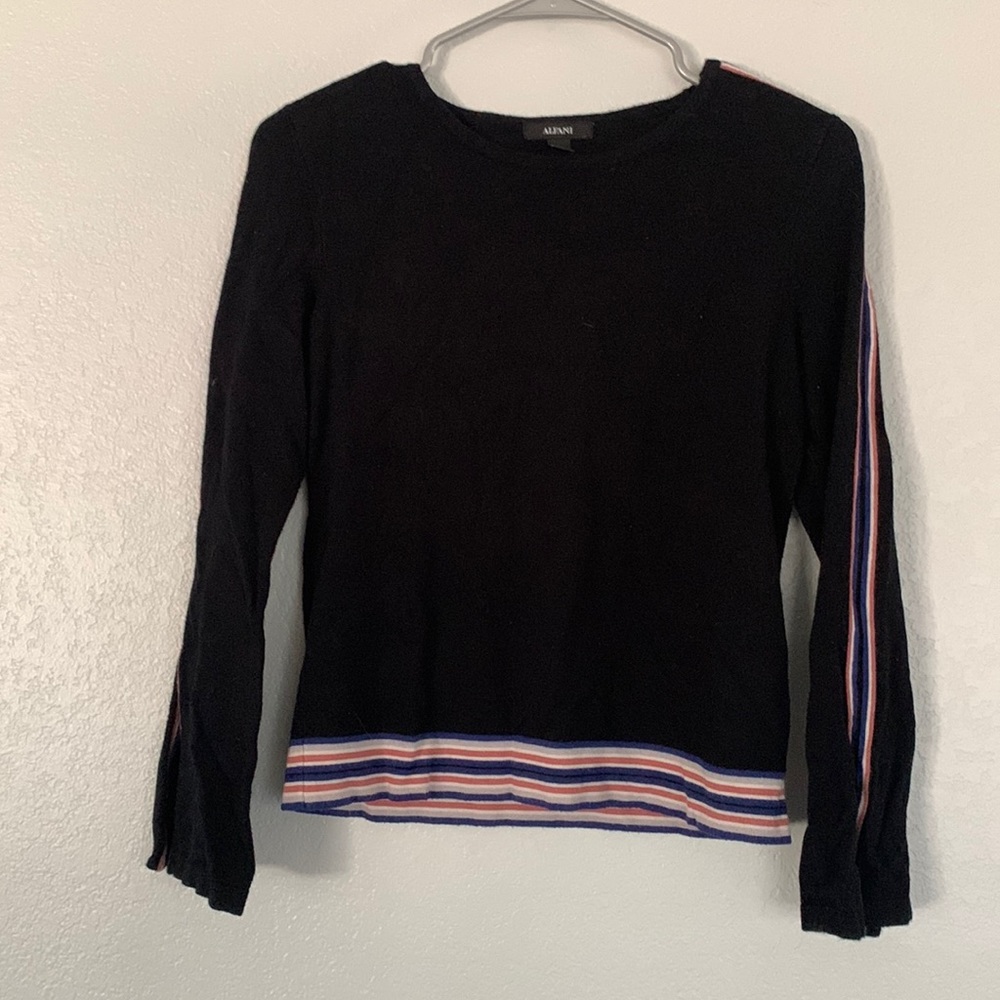 Alfani, black sweater